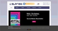 Desktop Screenshot of elprisa.com