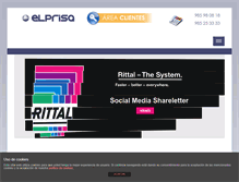 Tablet Screenshot of elprisa.com